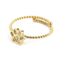 Anello Marlù Donna Time to in Acciaio Cristallo 18AN051G-S